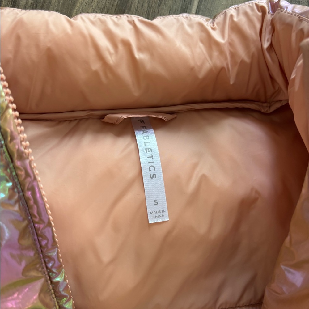 Fabletics Multicolor Iridescent Puffer Jacket - image 6